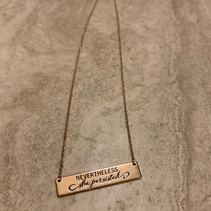 Origami Owl Necklace Rose Gd